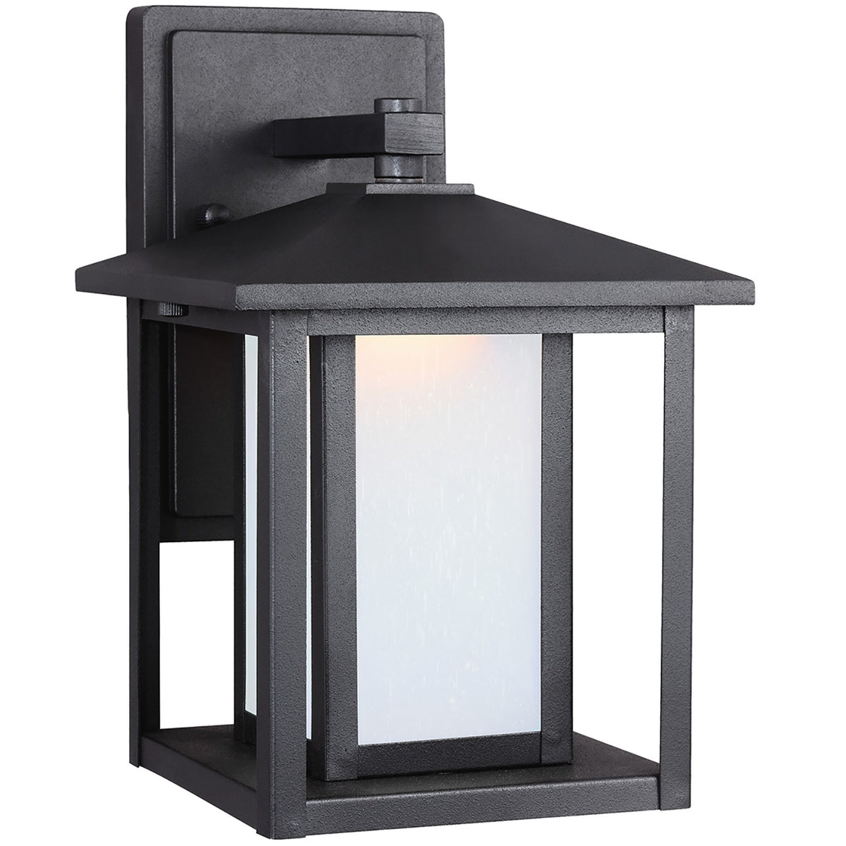 Generation Lighting Canada - 89029EN3-12 - One Light Outdoor Wall Lantern - Hunnington - Black