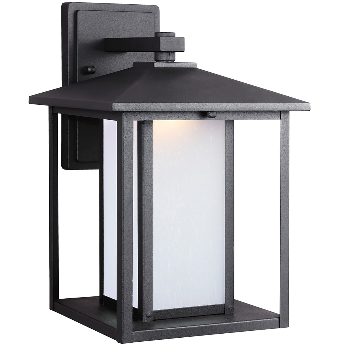 Generation Lighting Canada - 89031-12 - One Light Outdoor Wall Lantern - Hunnington - Black