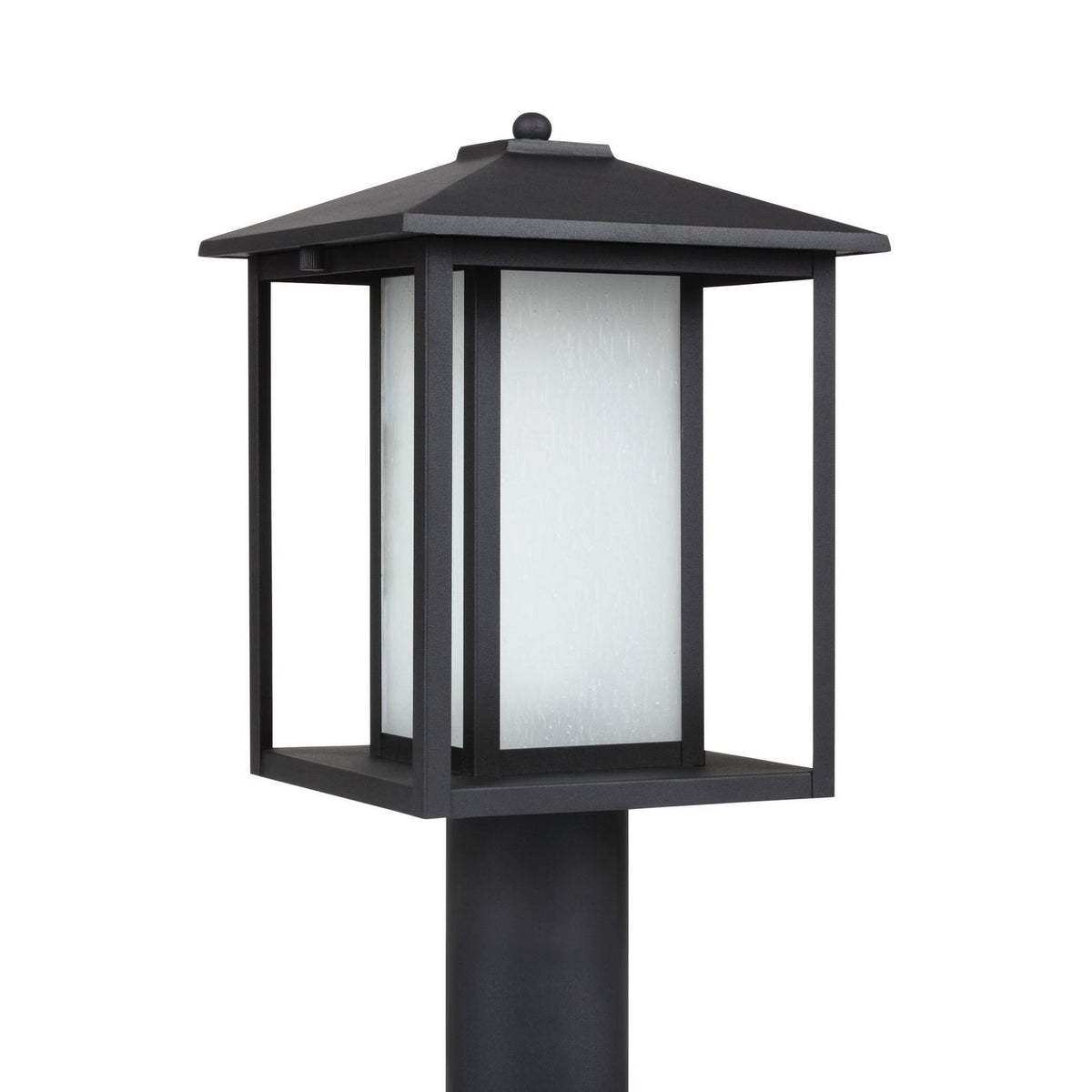 Generation Lighting Canada - 89129EN3-12 - One Light Outdoor Post Lantern - Hunnington - Black