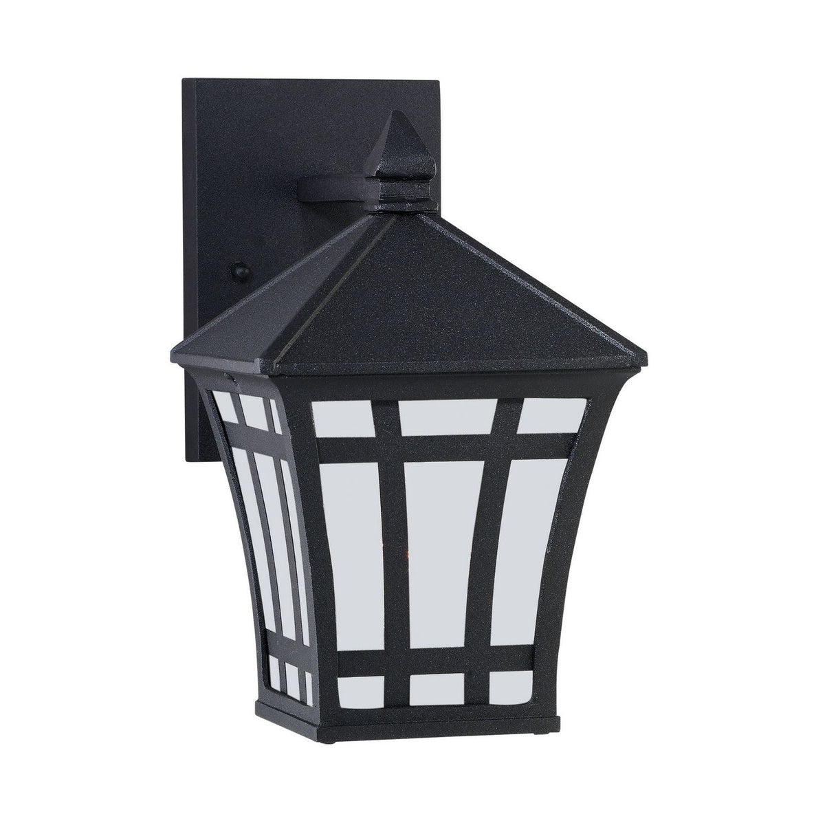 Generation Lighting Canada - 89131EN3-12 - One Light Outdoor Wall Lantern - Herrington - Black