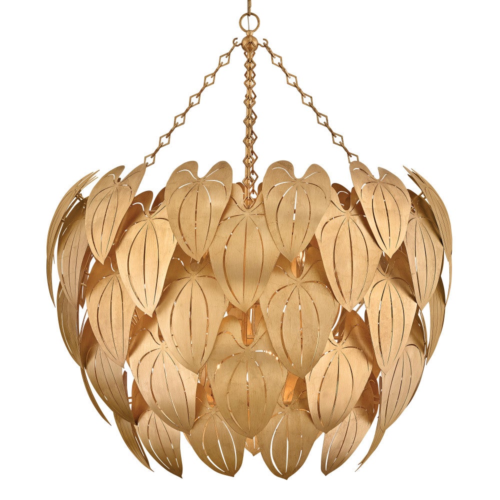 Fredrick Ramond FR47168DA Camille Botanique Suspension en laiton vieilli