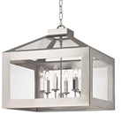Crystorama - 6056-PN - Six lumières Suspendu - Hurley - Nickel poli