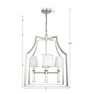 Crystorama - 8864-PN - Quatre lumières Suspendu - Baxter - Nickel poli