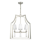 Crystorama - 8864-PN - Quatre lumières Suspendu - Baxter - Nickel poli