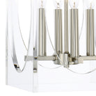 Crystorama - 8874-PN - Quatre lumières Suspendu - Drake - Nickel poli