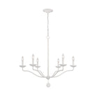 Visual Comfort Studio Canada - F3130/6PSW - Six Light Chandelier - Annie - Plaster White