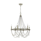 Visual Comfort Studio Canada - F3132/6FWO/DWW - Six Light Chandelier - Beverly - French Washed Oak / Distressed White Wood