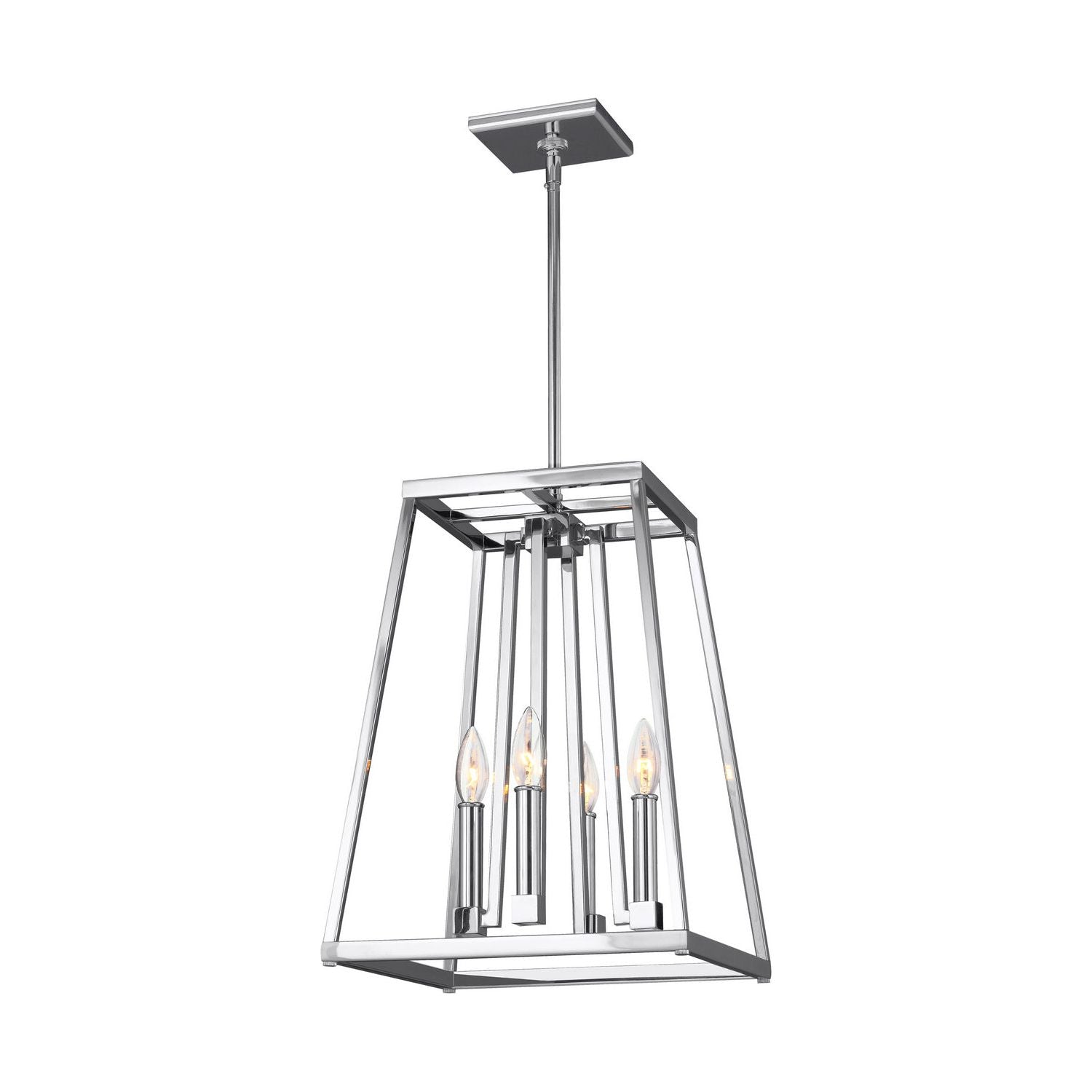 Visual Comfort Studio Canada - F3149/4CH - Four Light Lantern - Conant - Chrome