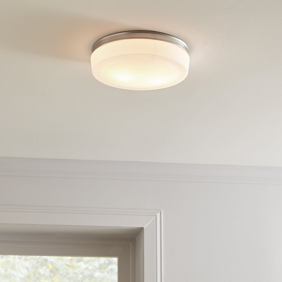 Visual Comfort Studio Canada - FM504SN - Two Light Flush Mount - Issen - Satin Nickel