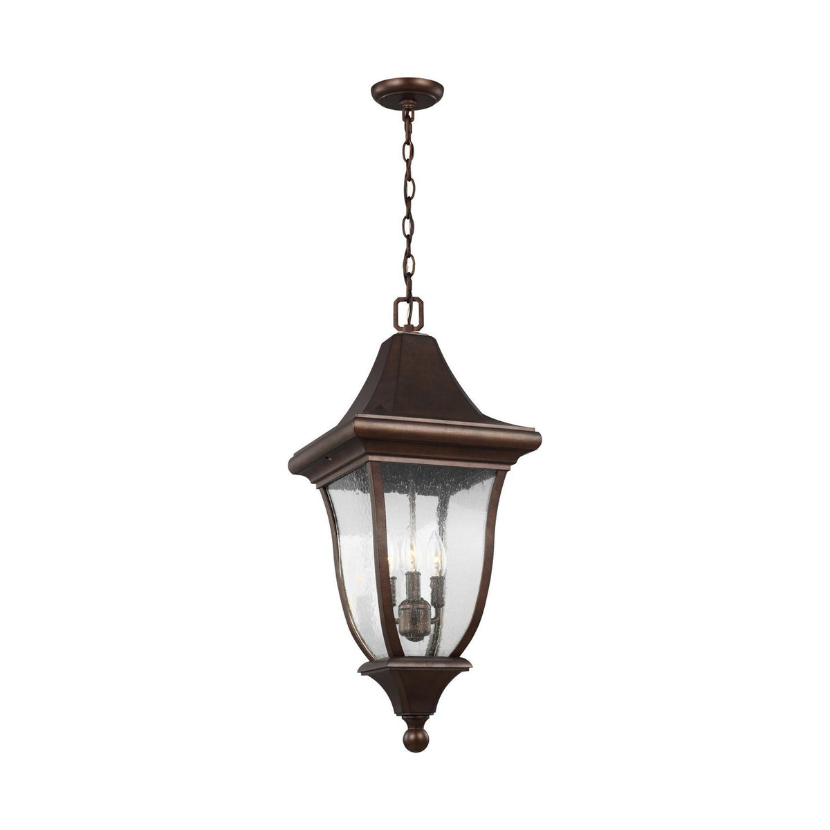 Visual Comfort Studio Canada - OL13109PTBZ - Three Light Outdoor Pendant - Oakmont - Patina Bronze
