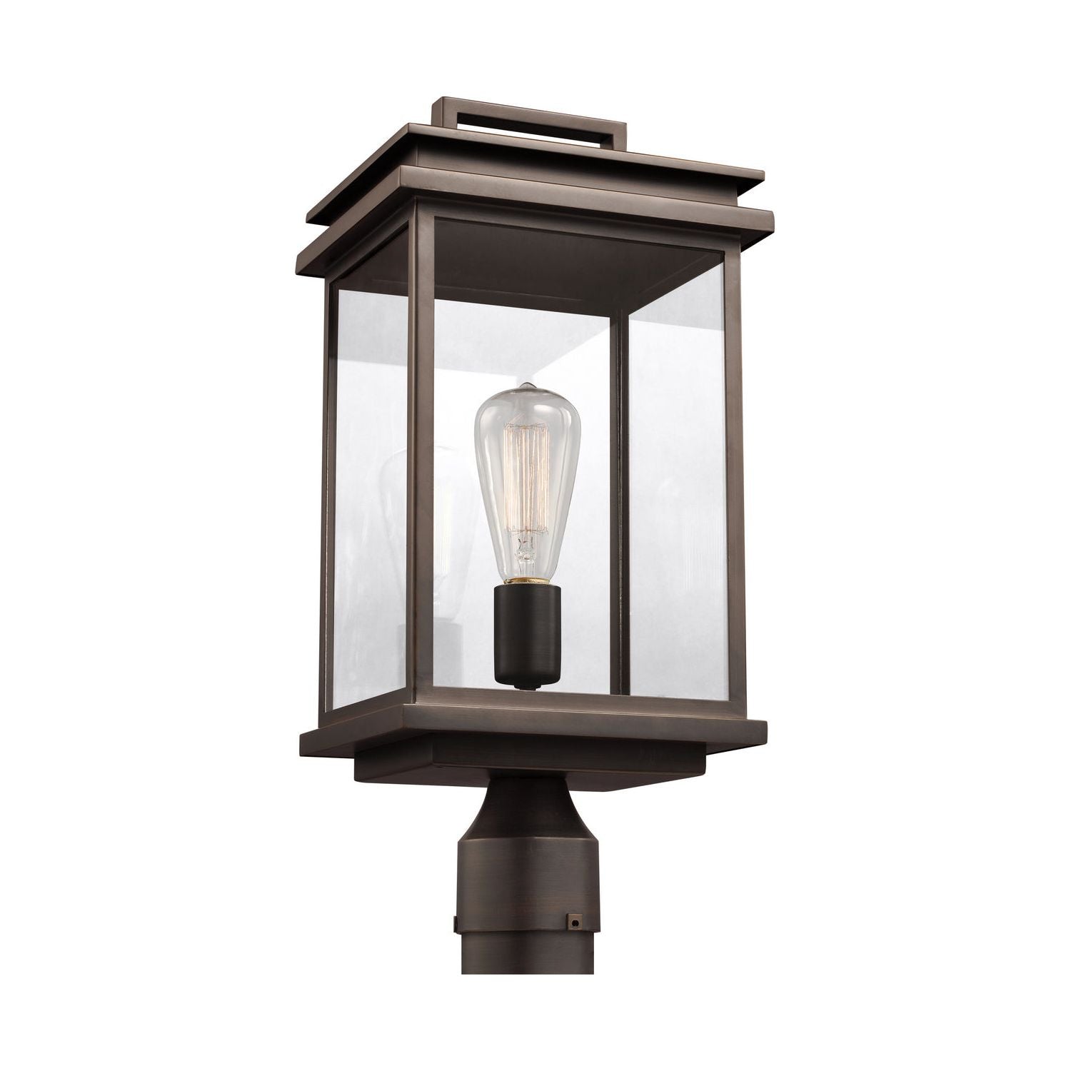 Visual Comfort Studio Canada - OL13607ANBZ - One Light Outdoor Post Lantern - Glenview - Antique Bronze