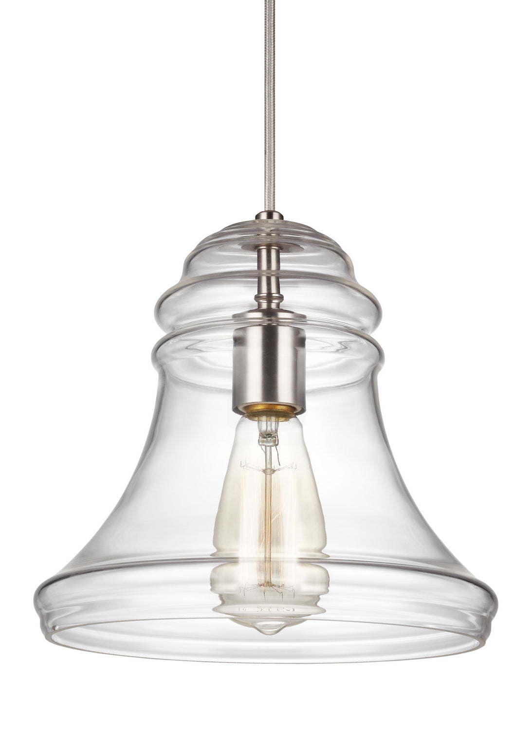 Visual Comfort Studio Canada - P1440SN - One Light Mini-Pendant - Doyle - Satin Nickel