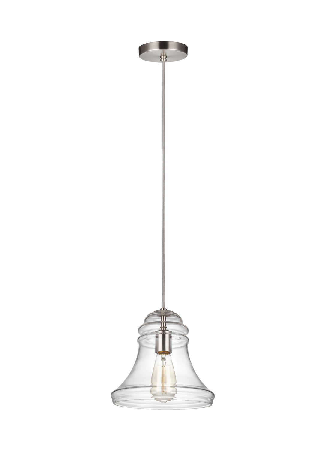Visual Comfort Studio Canada - P1440SN - One Light Mini-Pendant - Doyle - Satin Nickel