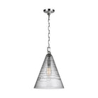 Studio de confort visuel Canada - P1445CH - Une lampe Suspension - Elmore - Chrome