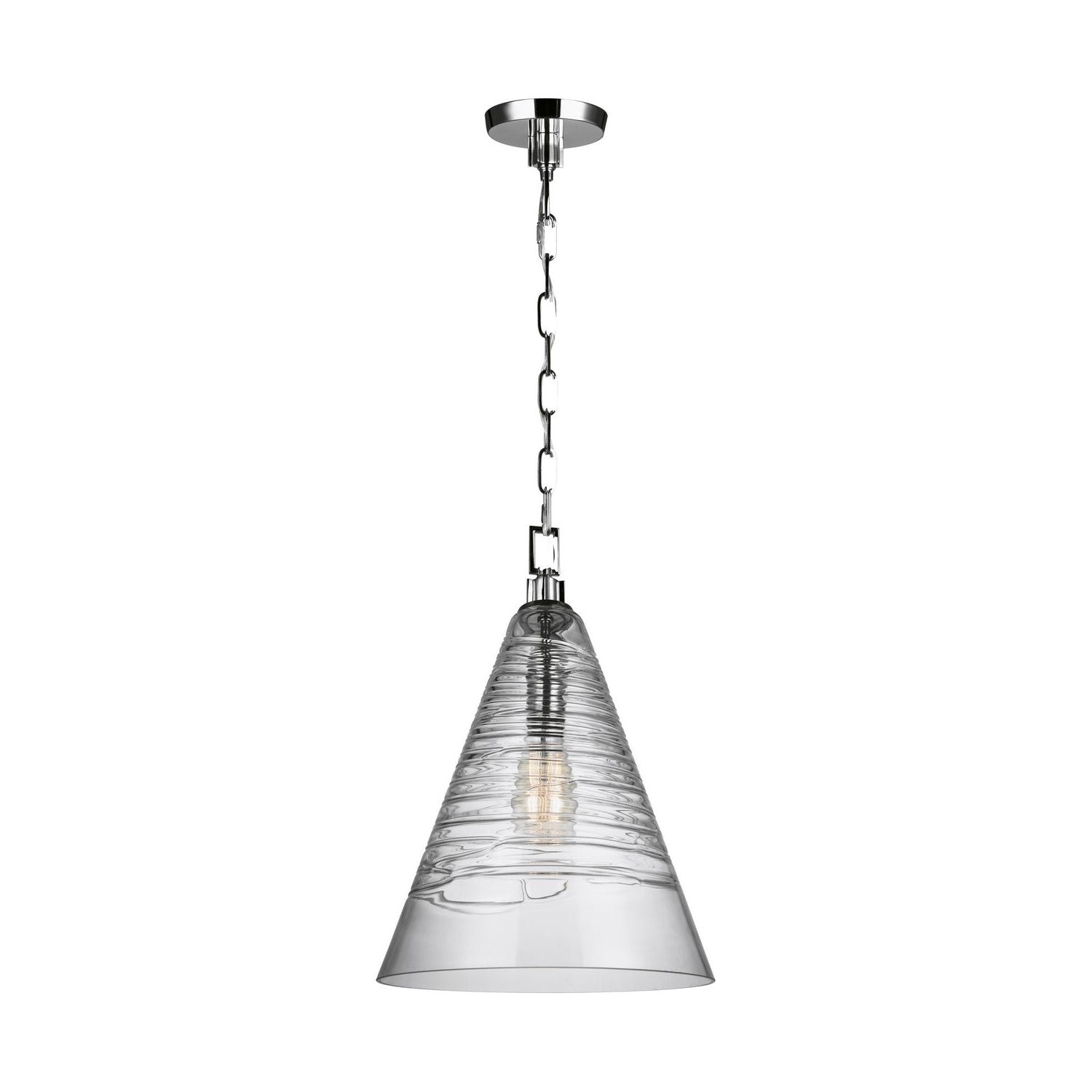 Studio de confort visuel Canada - P1445CH - Une lampe Suspension - Elmore - Chrome