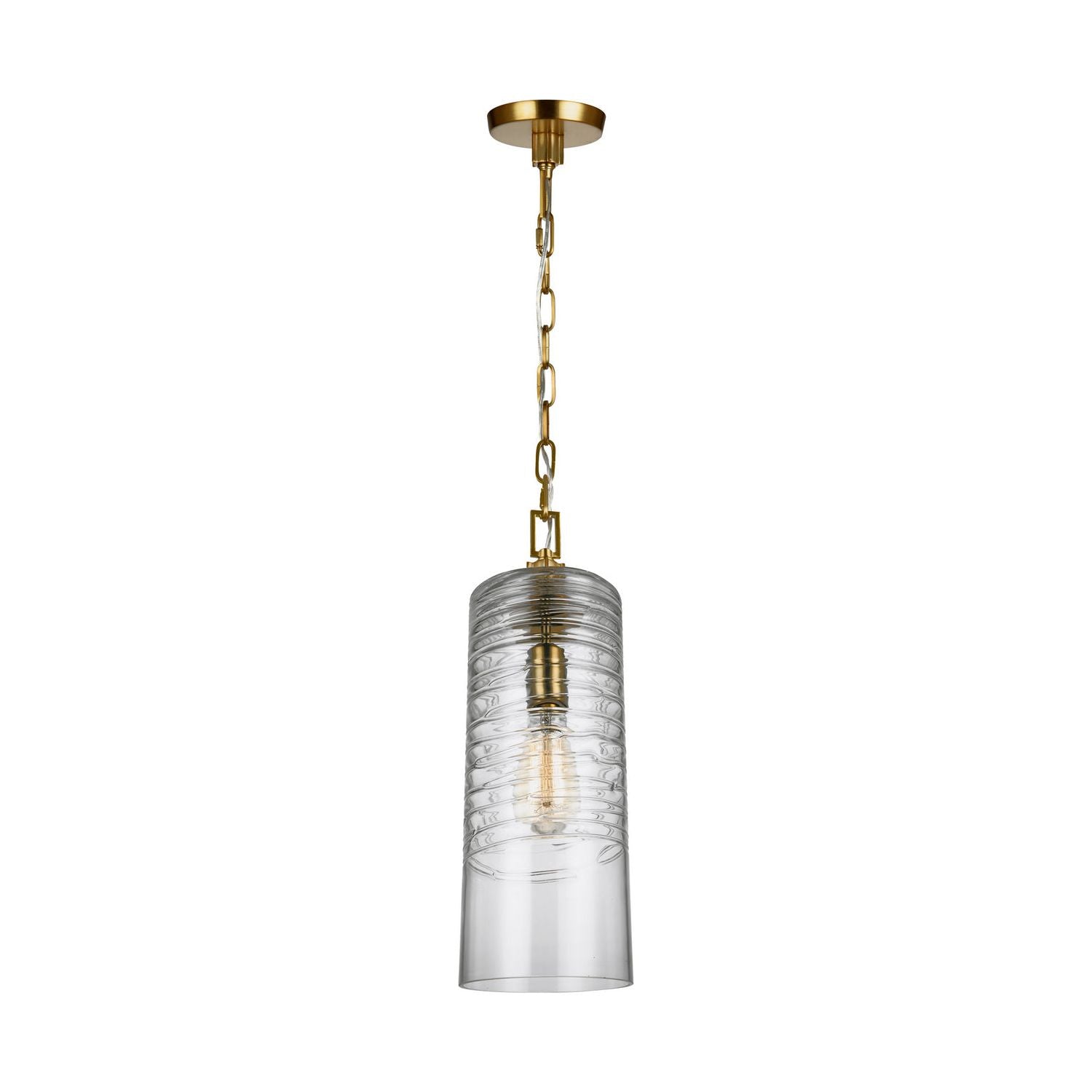 Visual Comfort Studio Canada - P1446BBS - One Light Pendant - Elmore - Burnished Brass