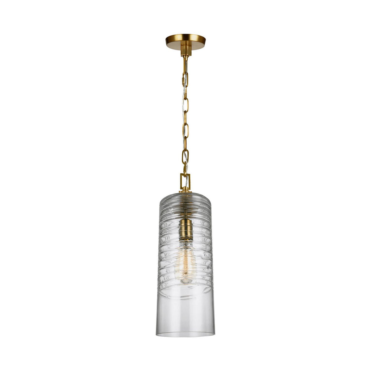 Visual Comfort Studio Canada - P1446BBS - One Light Pendant - Elmore - Burnished Brass