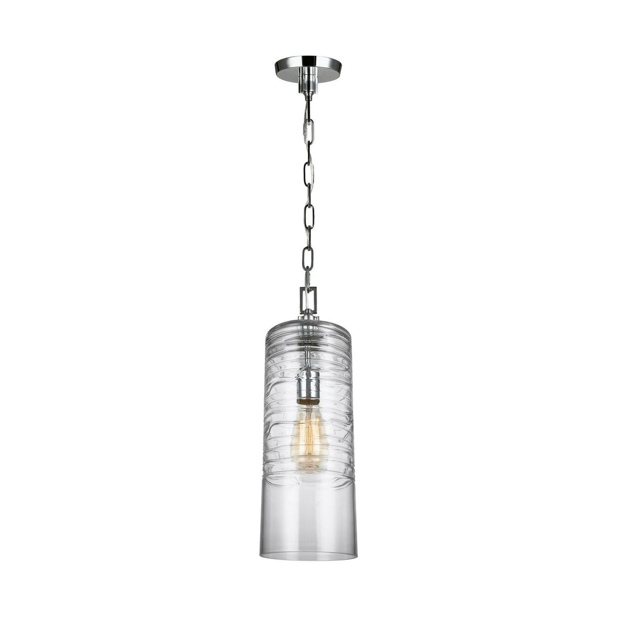 Visual Comfort Studio Canada - P1446CH - One Light Pendant - Elmore - Chrome