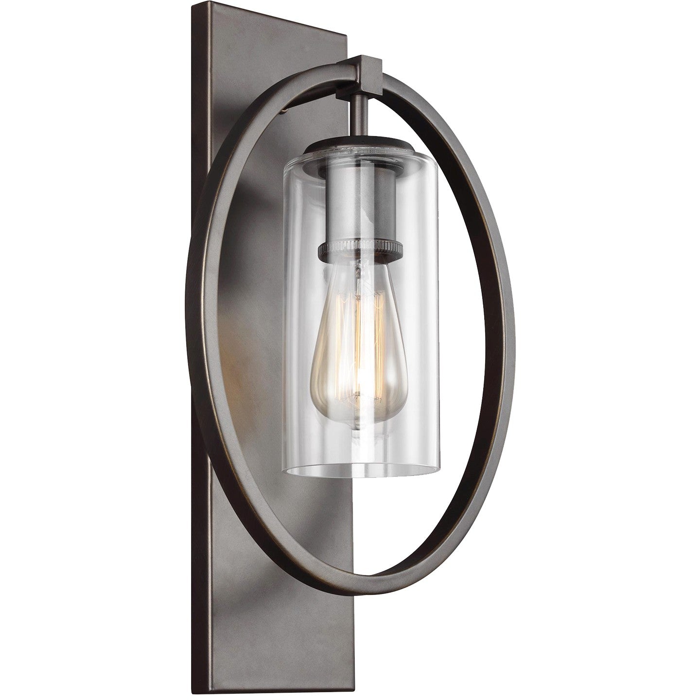 Montreal Luminaire & Quincaillerie WB1846ANBZ Marlena One Light Murale