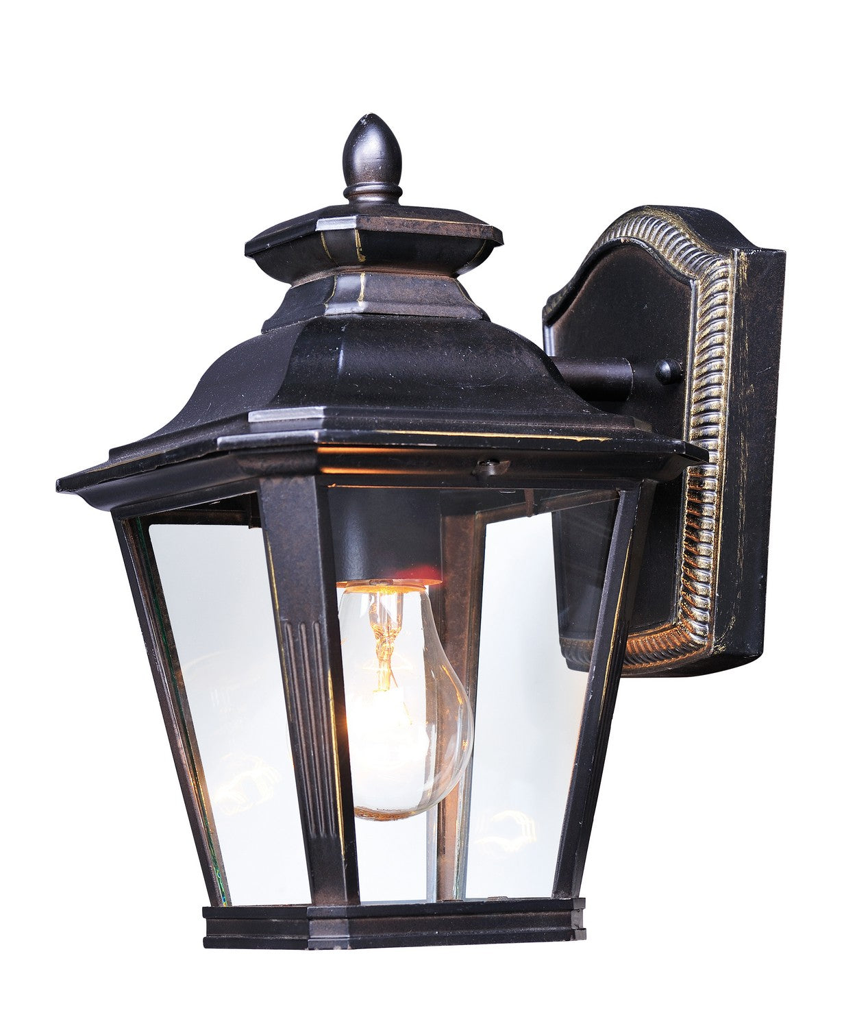 Applique murale d'extérieur Maxim Lighting 1133CLBZ Knoxville en bronze