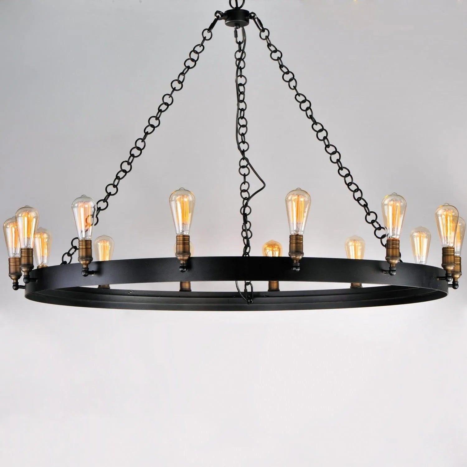 Maxim Lighting - Noble Chandelier - 26276BKNAB | Montreal Lighting & Hardware