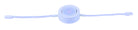 Rondelle lumineuse Maxim Lighting CounterMax MX-LD-AC blanche (réf. 53832WT)