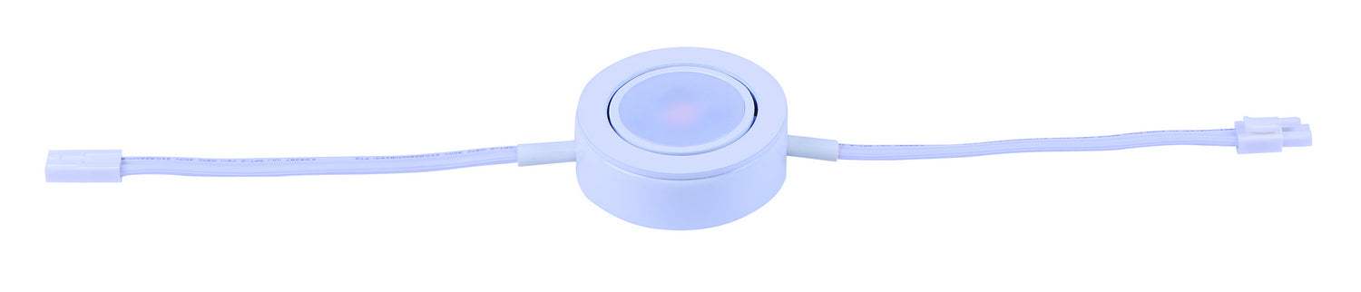 Rondelle lumineuse Maxim Lighting CounterMax MX-LD-AC blanche (réf. 53832WT)