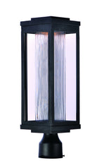 Maxim Lighting 55900CRBK Salon LED Outdoor Post/pier Mount in Black