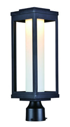Maxim Lighting 55900SWBK Salon LED Outdoor Post/pier Mount in Black