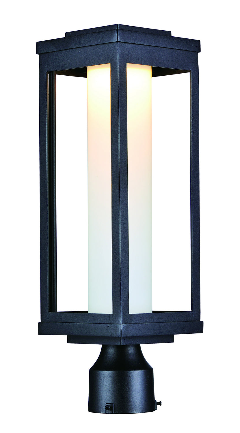 Luminaire extérieur LED Maxim Lighting 55900SWBK Salon, montage sur poteau/pilier, noir
