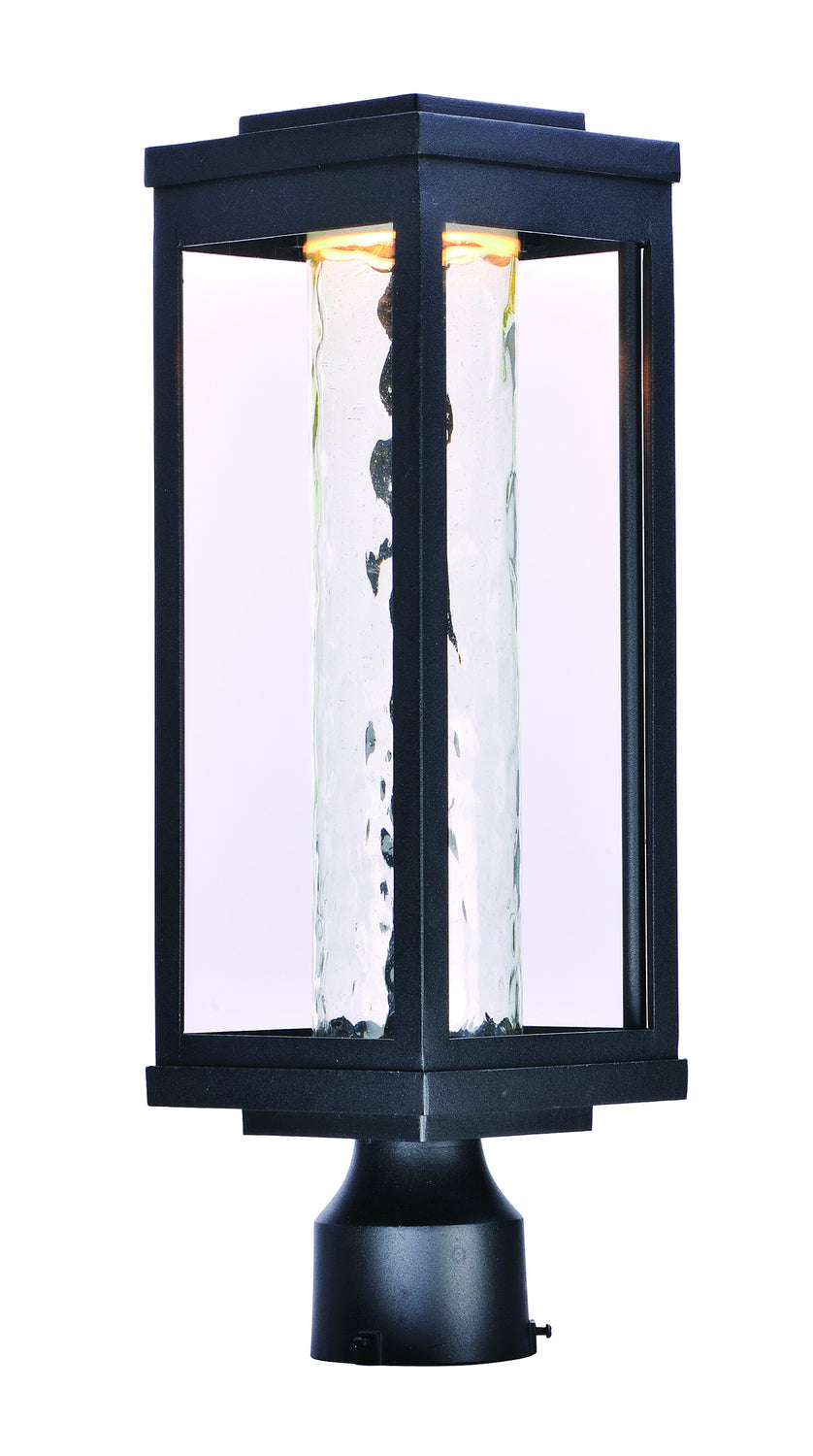 Luminaire extérieur LED Maxim Lighting 55900WGBK Salon, montage sur poteau/pilier, noir
