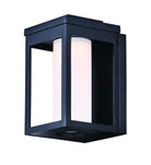 Maxim Lighting 55902SWBK Salon LED Outdoor Wall Sconce in Black