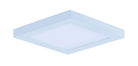 Maxim Lighting 57720WTWT Wafer Square LED Flush Mount in White