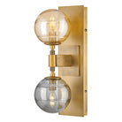 Applique murale multicolore Oberon FR30502HBR de Fredrick Ramond, finition laiton Heritage