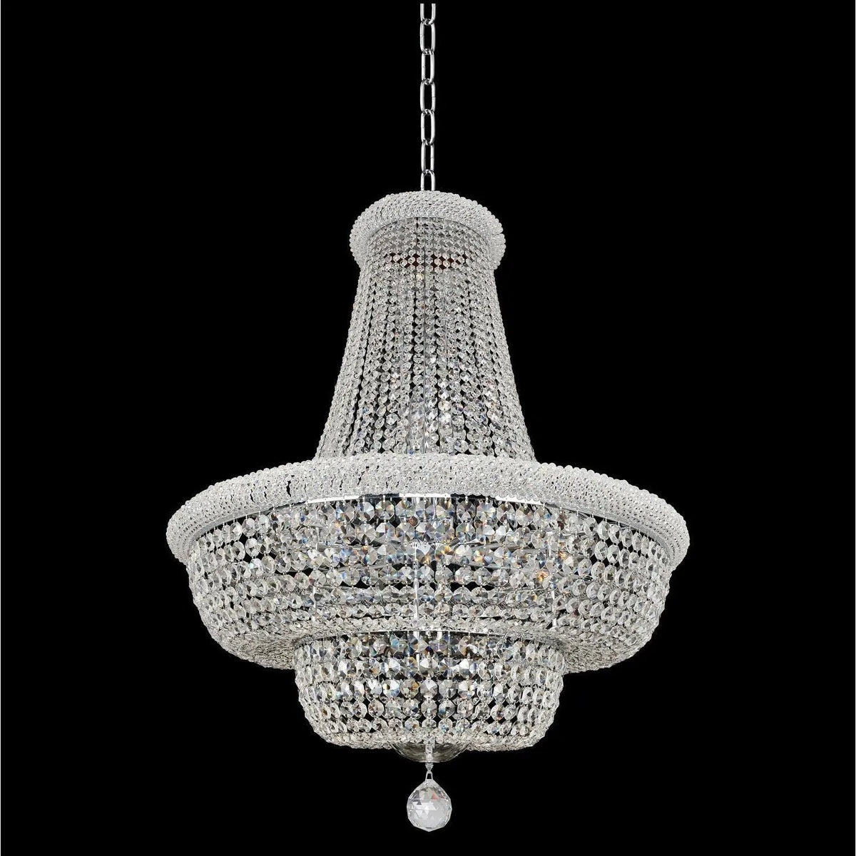 Allegri - 020972-010-FR001 - 21 Light Pendant - Napoli - Chrome