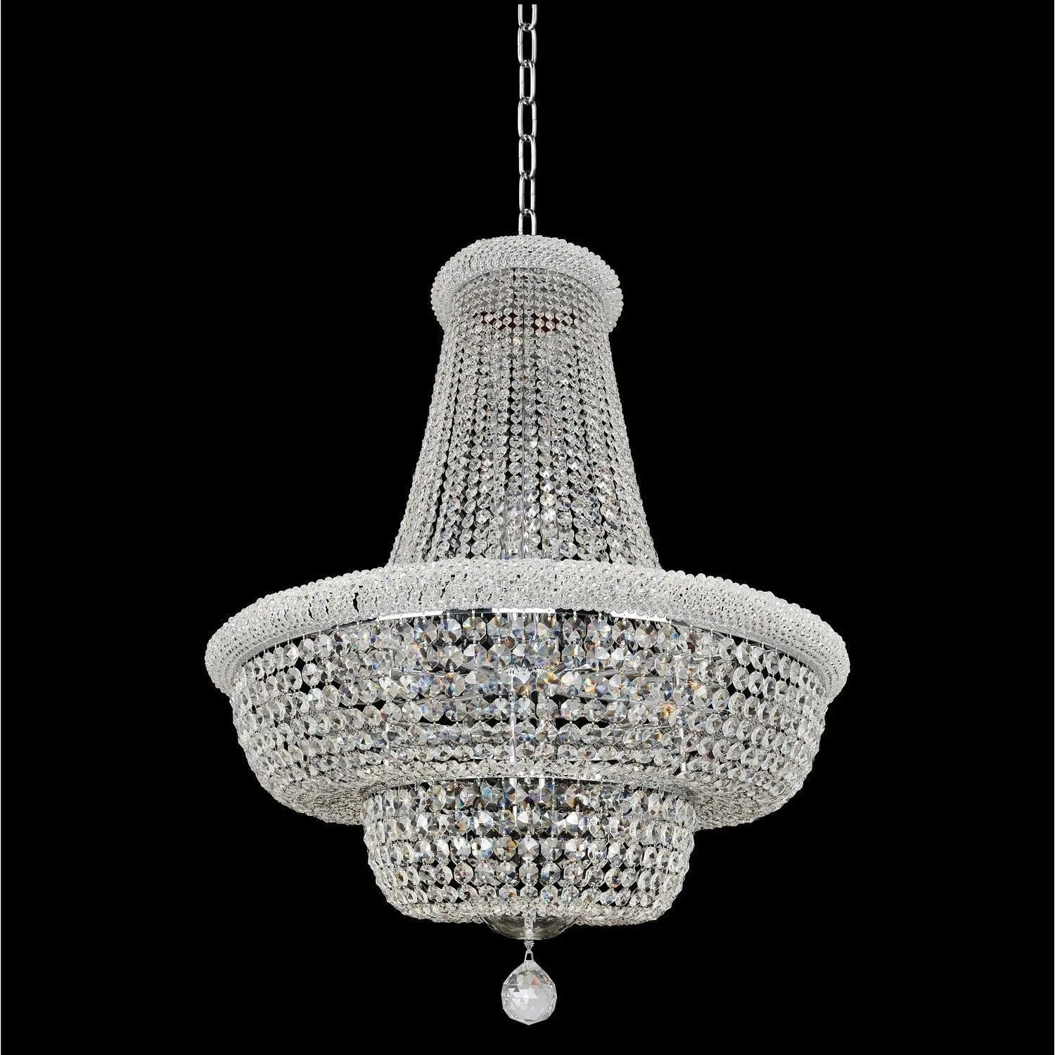 Allegri - 020973-010-FR001 - 33 Light Pendant - Napoli - Chrome