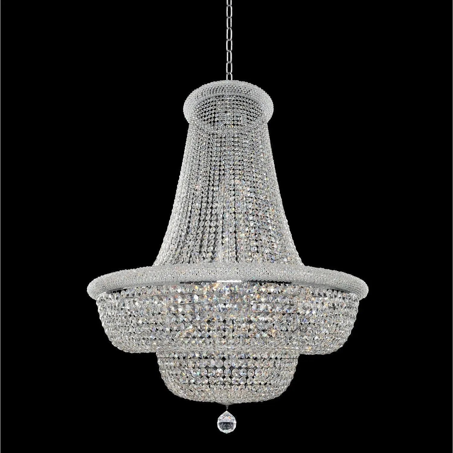 Allegri - 020973-010-FR001 - 33 Light Pendant - Napoli - Chrome