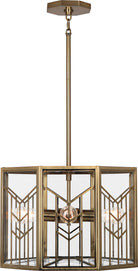 Montreal Luminaire & Quincaillerie 3385 Octavious Four Light Suspension