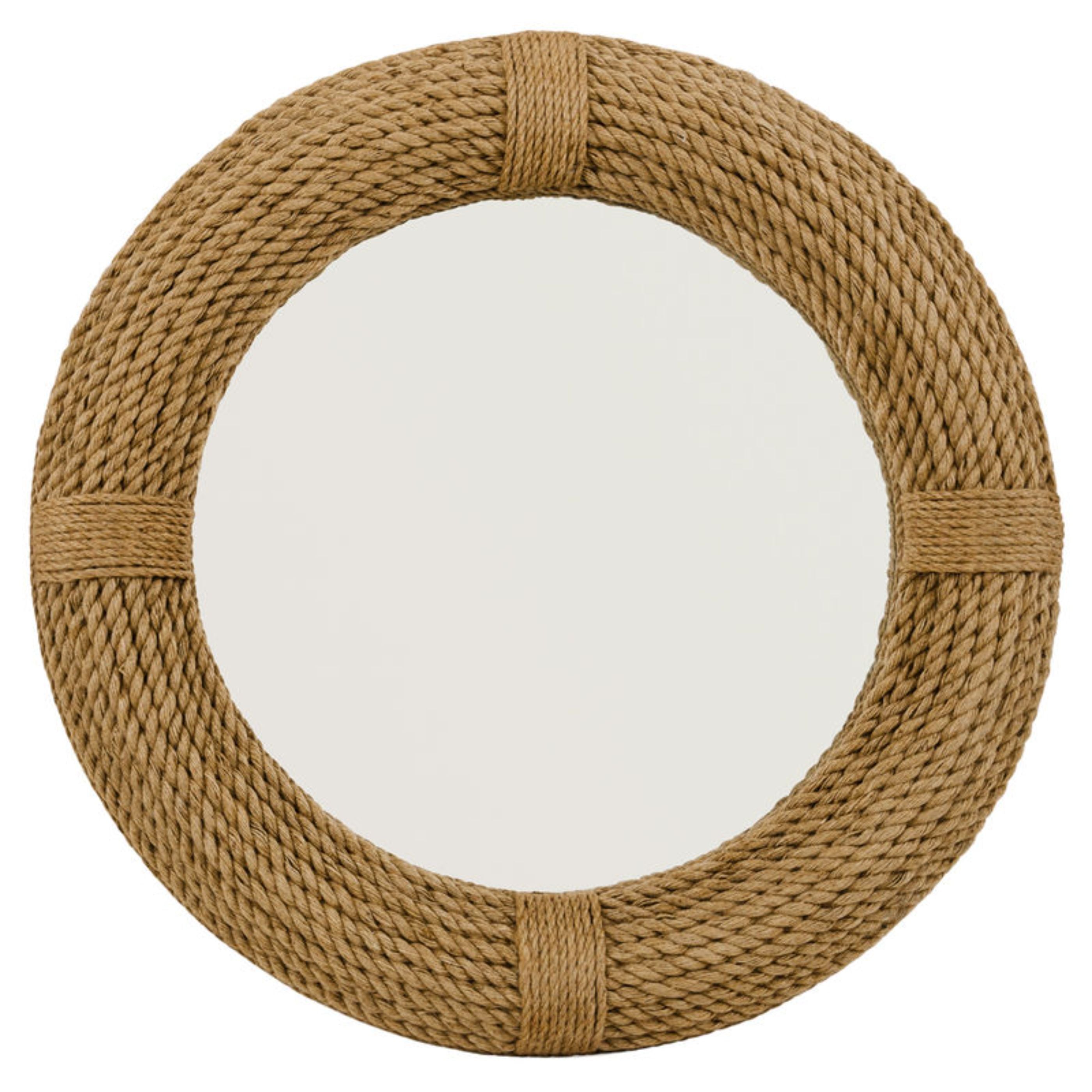 Jamie Young Company - 7AF-MIR3 - Round Rope Mirror -  - Natural