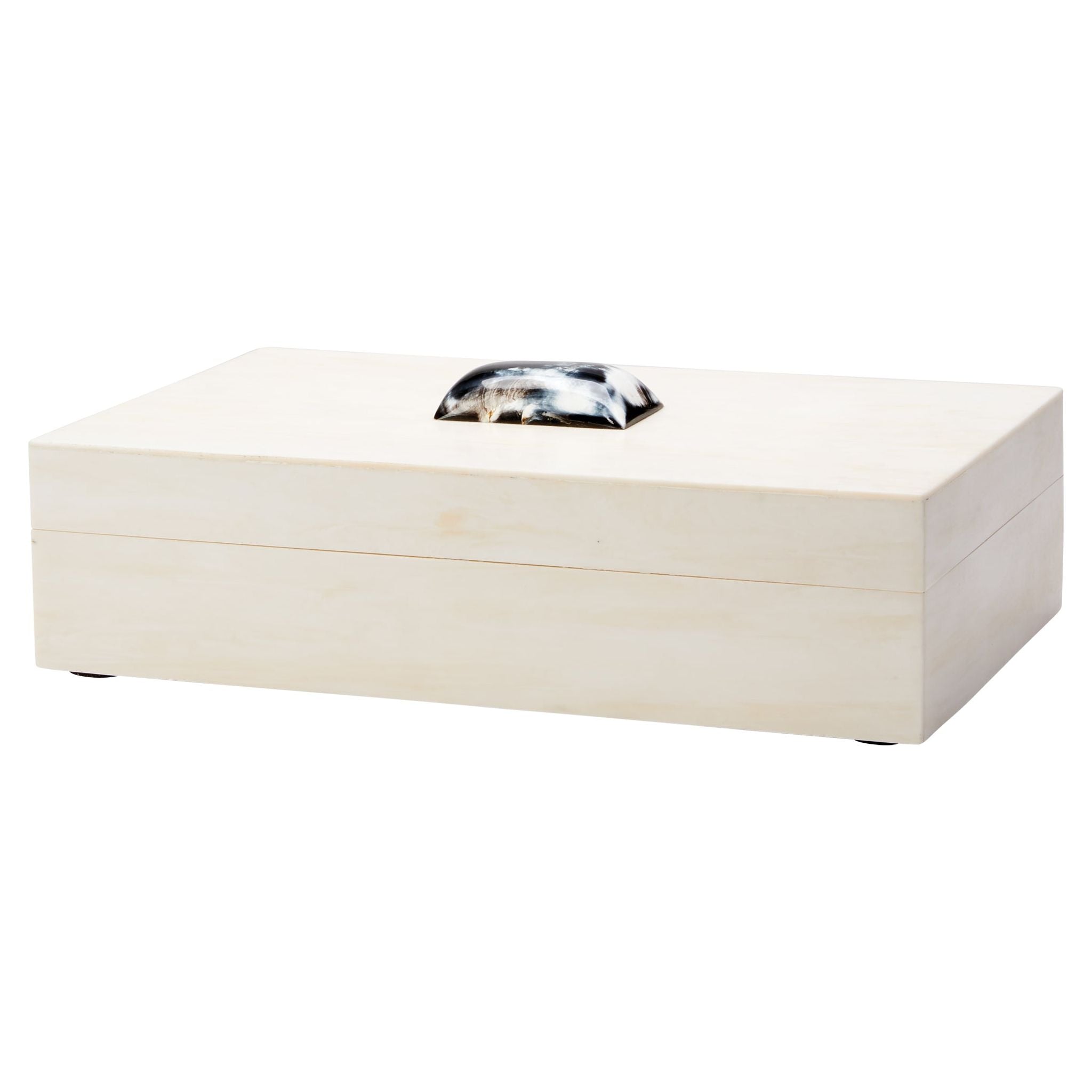 Jamie Young Company - 7CONS-BXCR - Constantine Large Rectangle Box - Constantine - Cream