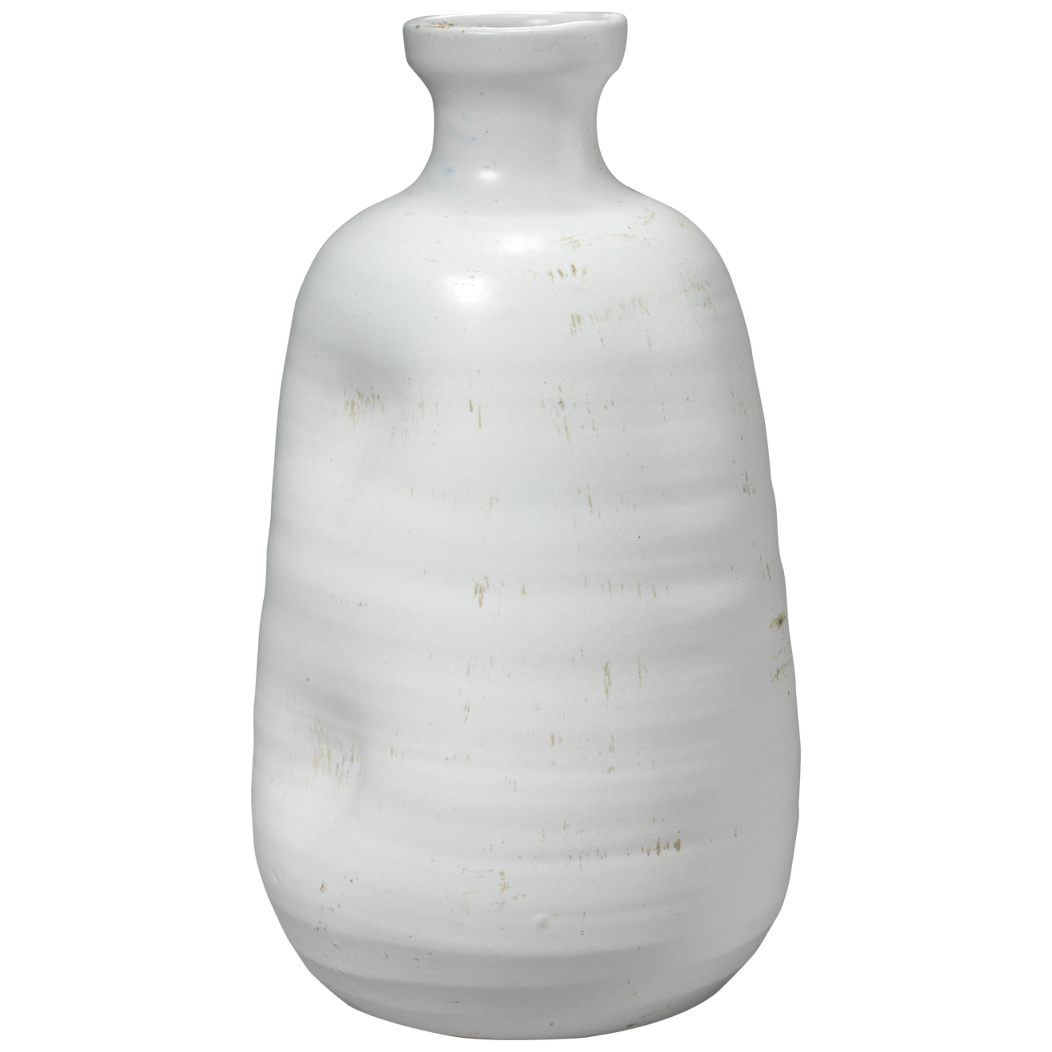 Jamie Young Company - 7DIMP-VAWH - Dimple Vase - Dimple - White