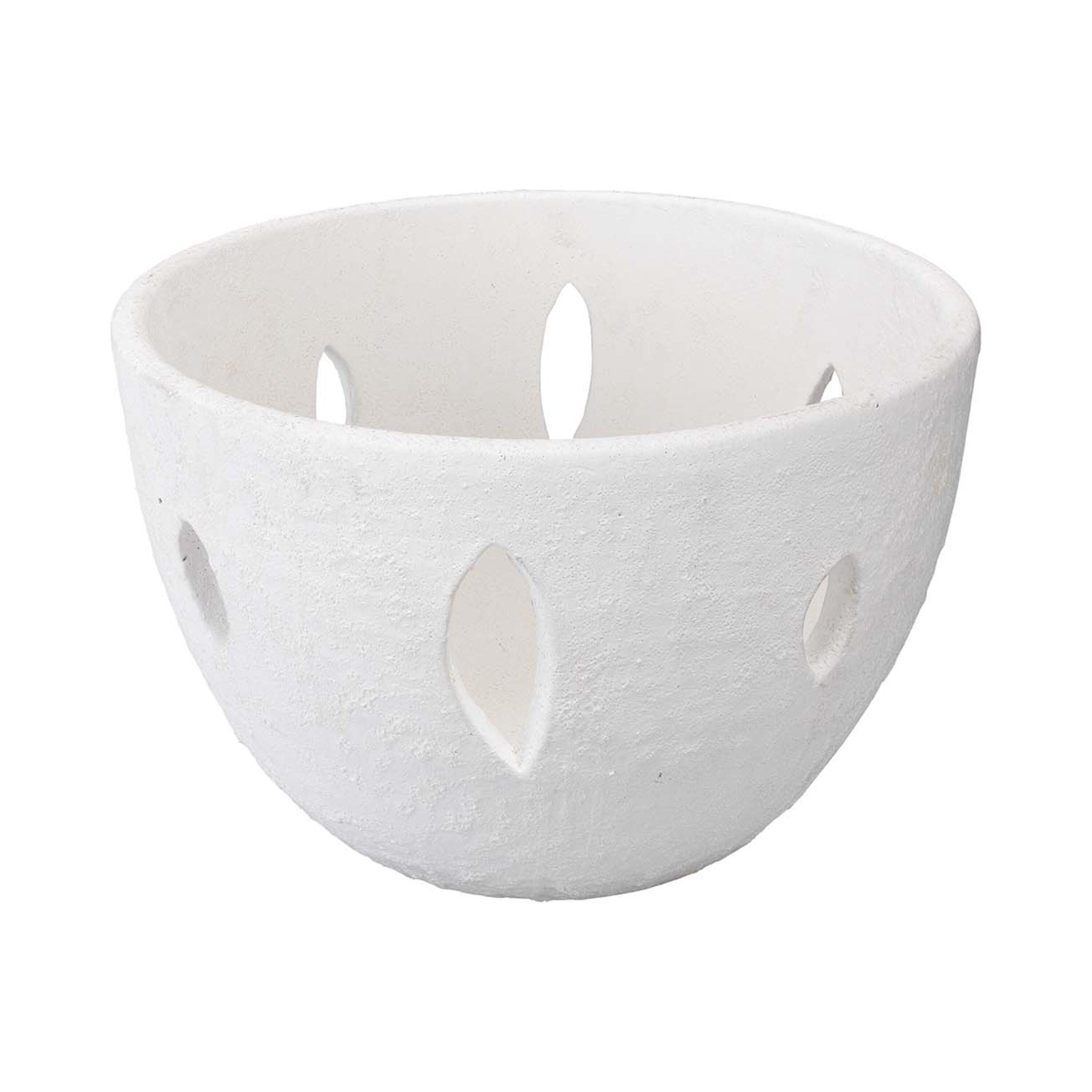 Jamie Young Company - 7LACE-BOWH - Lacerated Bowl - Lacerated - White