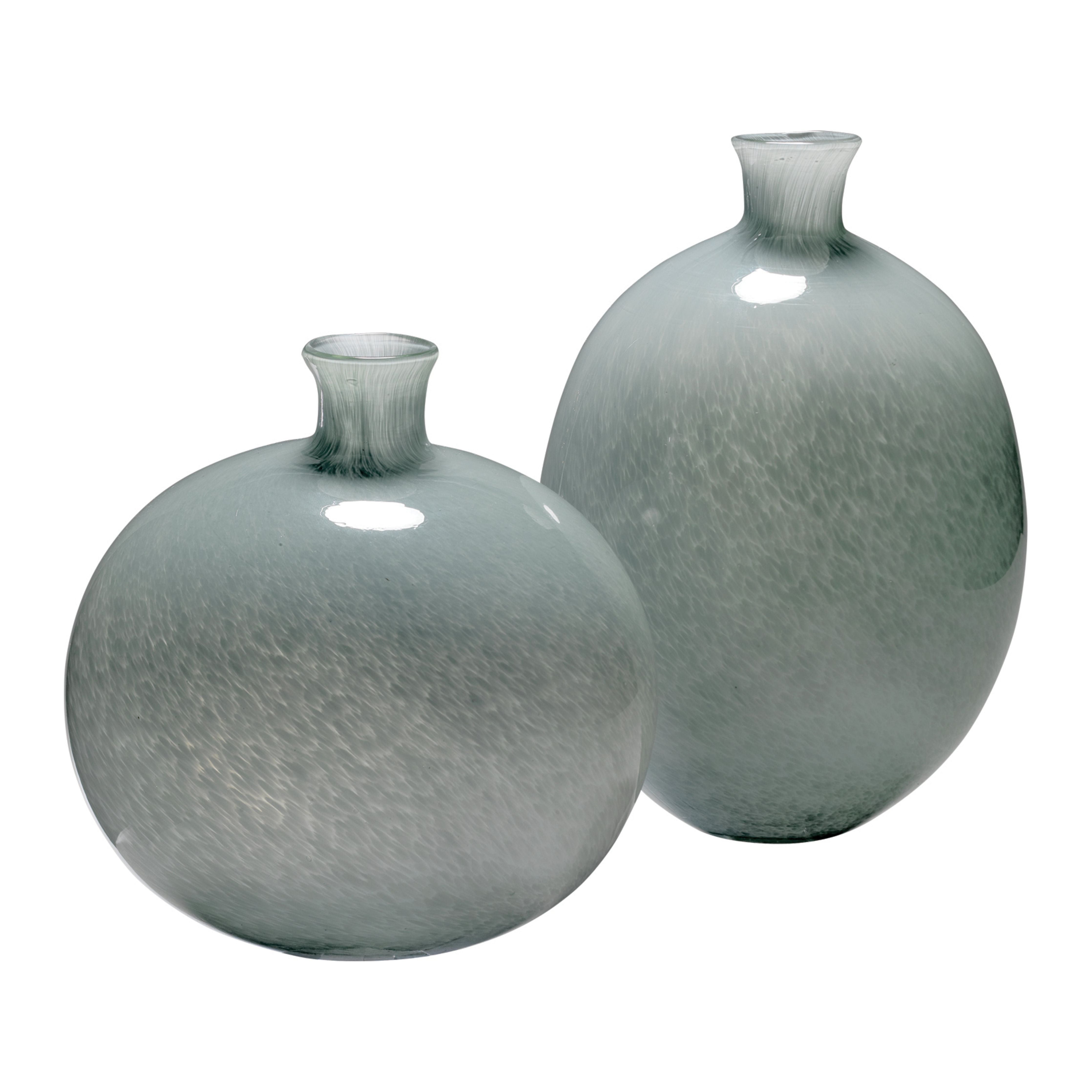 Jamie Young Company - 7MINX-VAGR - Minx Decorative Vases (set of 2) - Minx - Grey