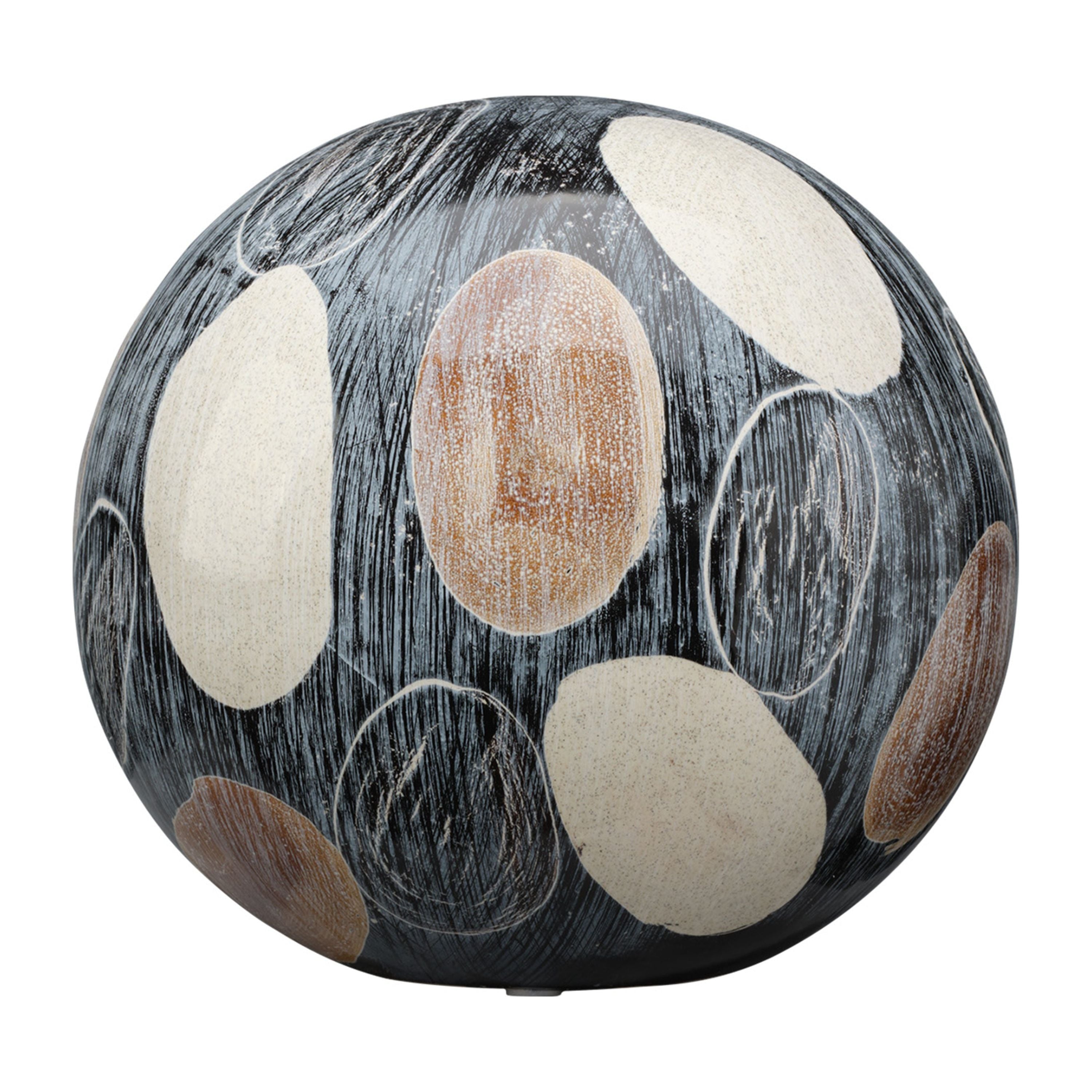 Jamie Young Company - 7PAIN-LGCR - Painted Sphere - Painted - Blue
