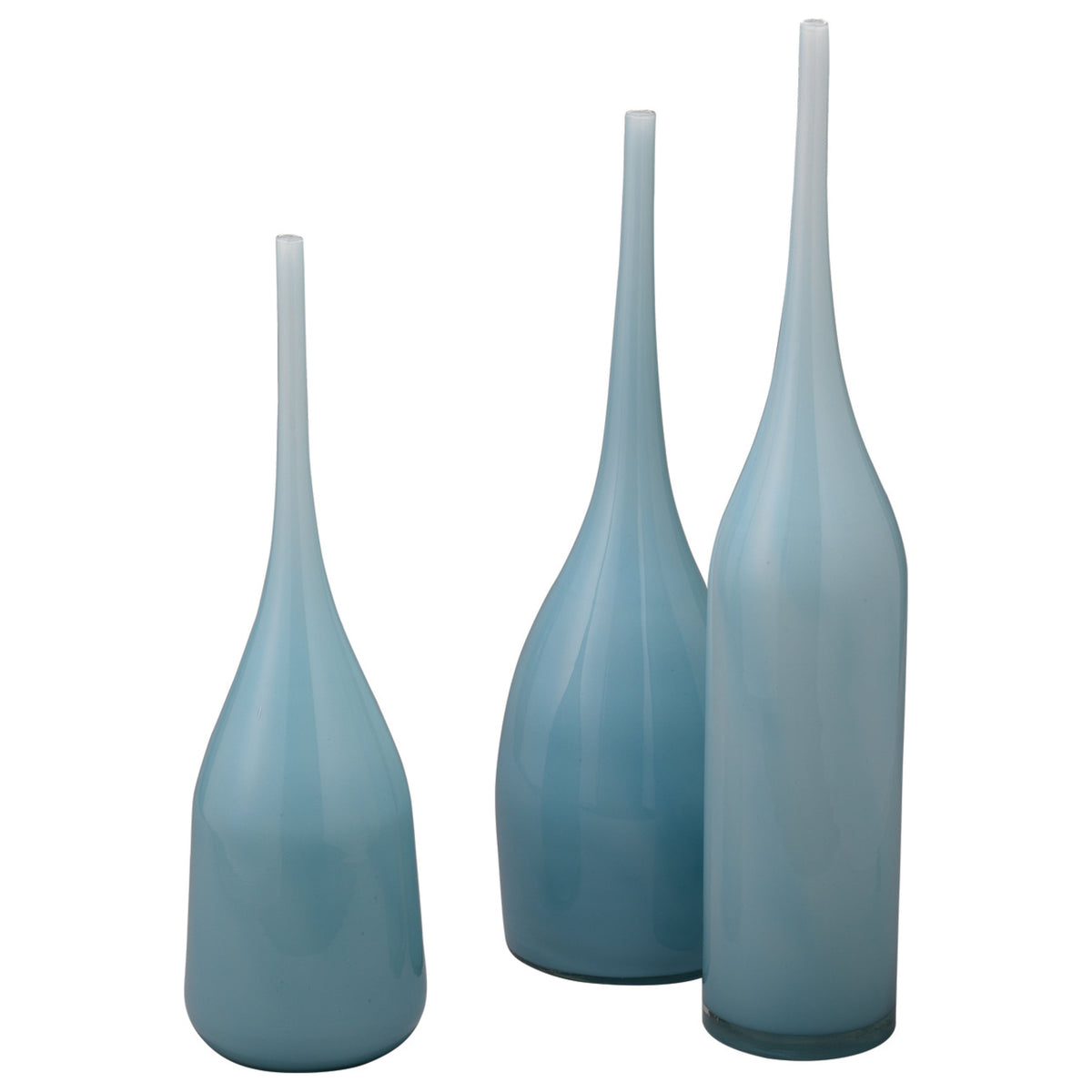 Jamie Young Company - 7PIXI-VAPW - Pixie Decorative Vases (set of 3) - Pixie - Blue 