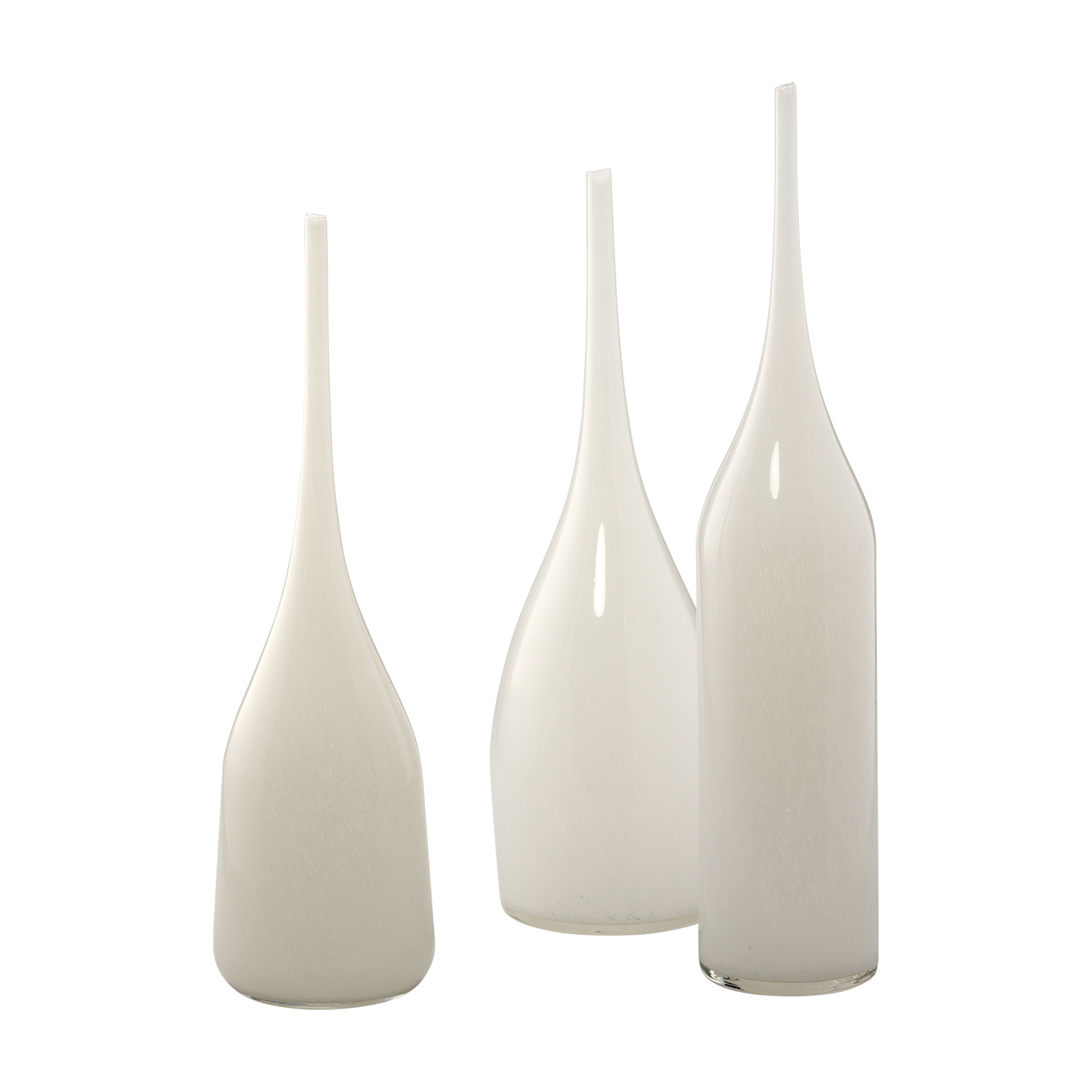 Jamie Young Company - 7PIXI-VAWH - Pixie Decorative Vases (set of 3) - Pixie - White