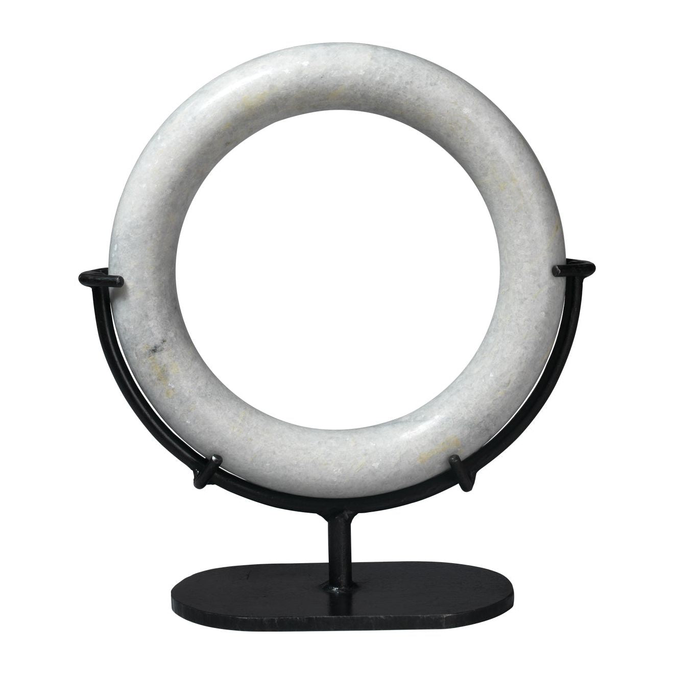 Jamie Young Company - 7RING-MDWH - Marble Ring - Marble - White