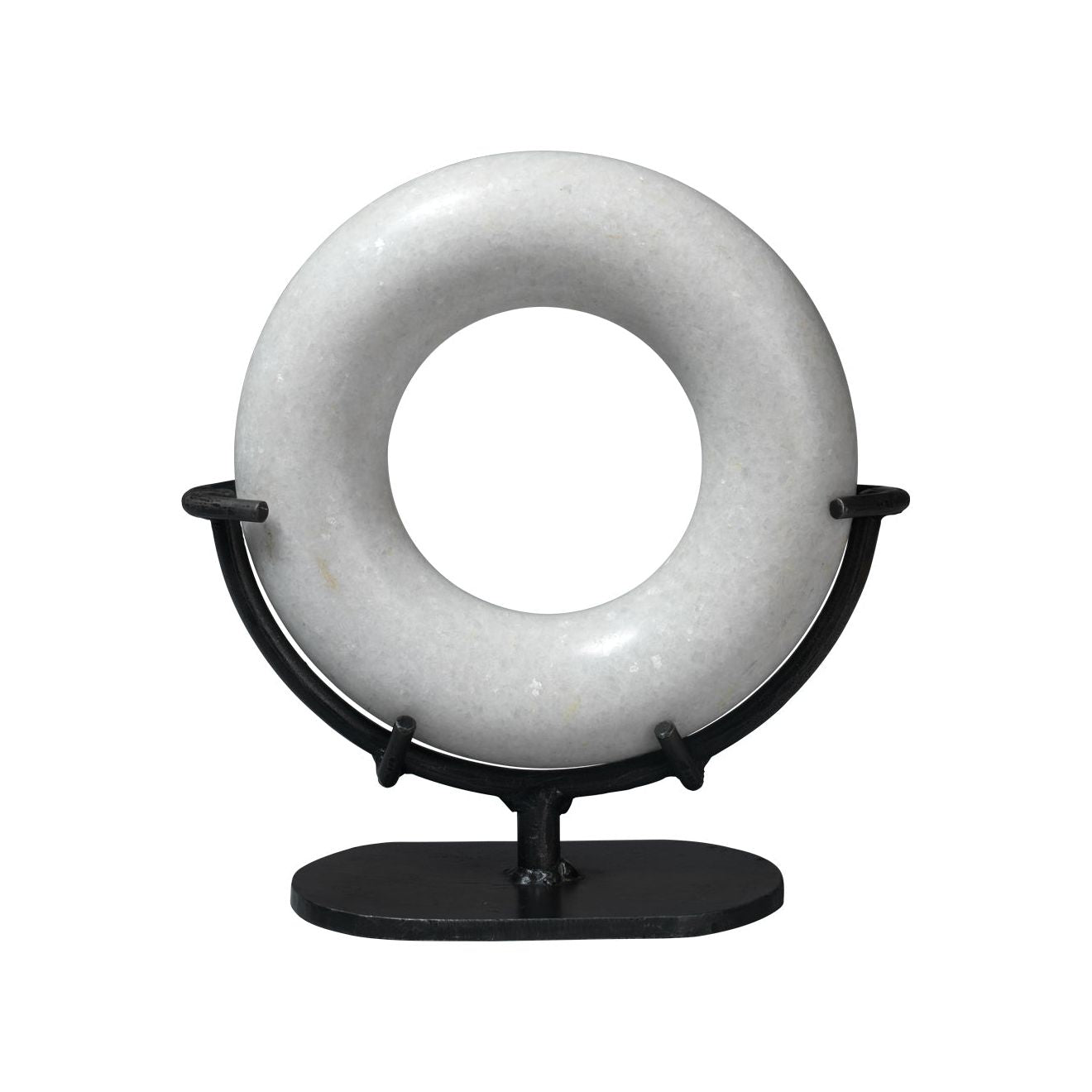 Jamie Young Company - 7RING-SMWH - Marble Ring - Marble - White