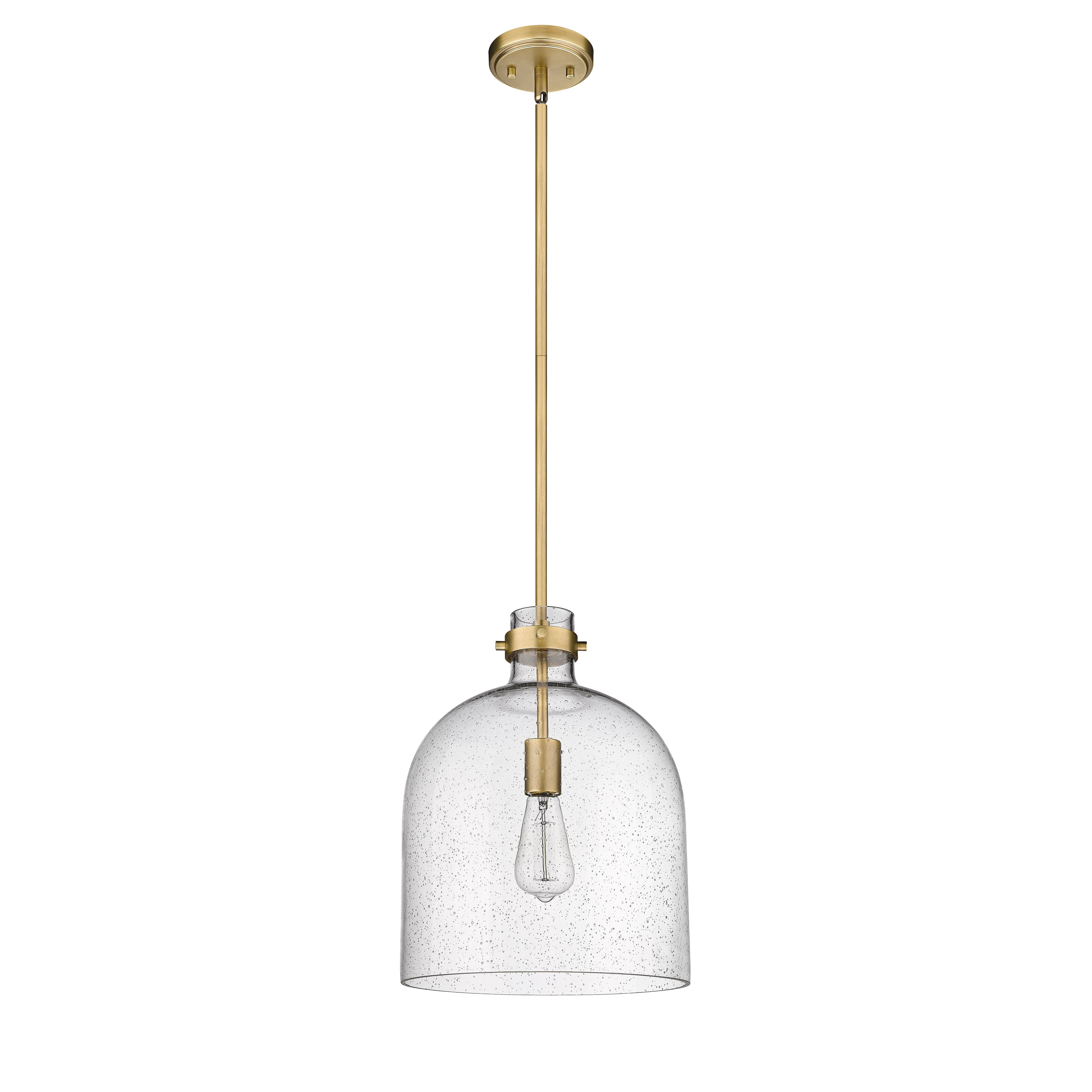 Z-Lite 817-12RB Pearson Pendant in Rubbed Brass not lit