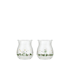 Holmegaard 4800634 Porte-bougies de Noël 2026 (Lot de 2) Multicolore
